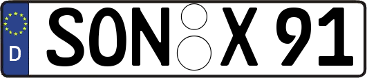 SON-X91