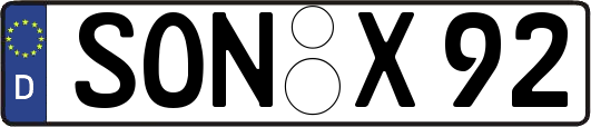SON-X92