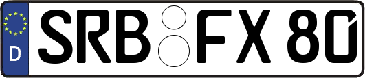 SRB-FX80
