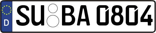 SU-BA0804