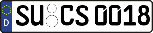 SU-CS0018