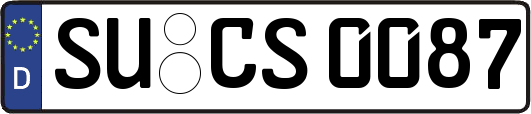 SU-CS0087