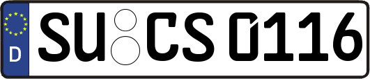 SU-CS0116