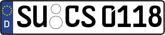 SU-CS0118