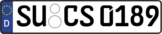 SU-CS0189