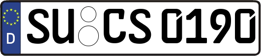 SU-CS0190