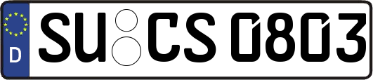 SU-CS0803