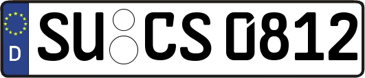 SU-CS0812