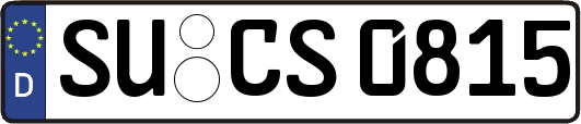 SU-CS0815