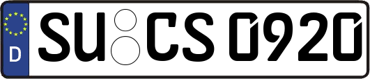 SU-CS0920