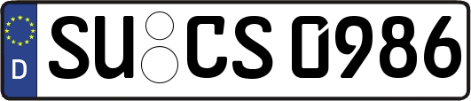 SU-CS0986