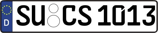 SU-CS1013