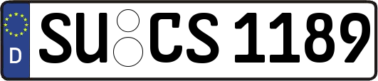 SU-CS1189