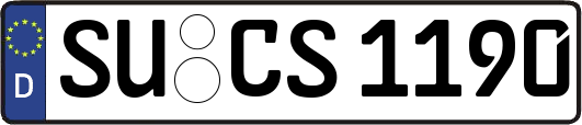 SU-CS1190