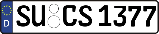 SU-CS1377