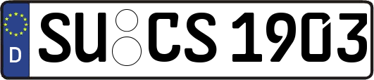 SU-CS1903