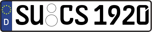 SU-CS1920