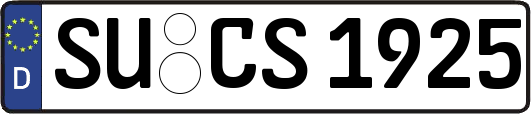 SU-CS1925