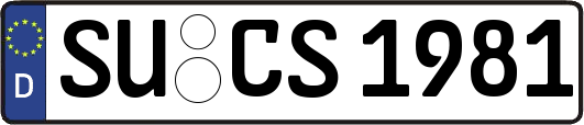 SU-CS1981