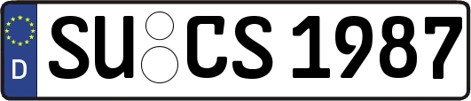 SU-CS1987