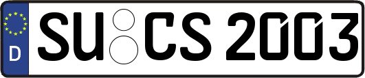 SU-CS2003