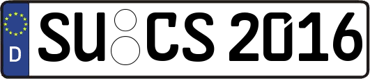 SU-CS2016