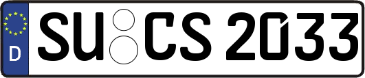 SU-CS2033