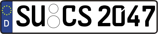 SU-CS2047