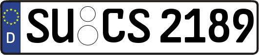 SU-CS2189