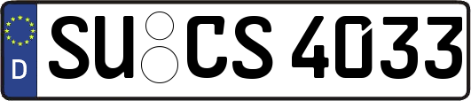 SU-CS4033