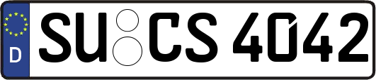 SU-CS4042