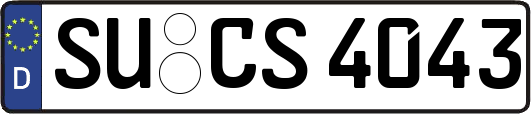 SU-CS4043