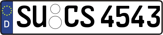 SU-CS4543