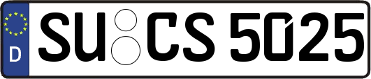 SU-CS5025