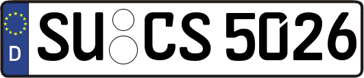 SU-CS5026
