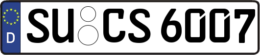 SU-CS6007