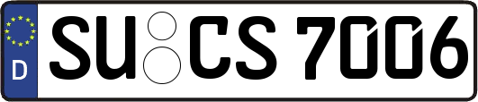SU-CS7006