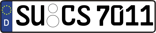 SU-CS7011