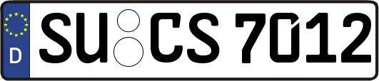 SU-CS7012