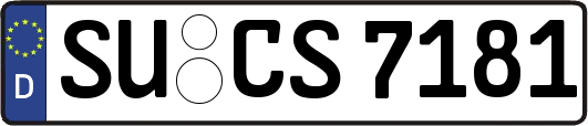 SU-CS7181