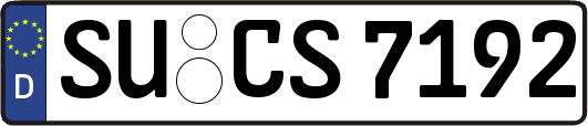 SU-CS7192