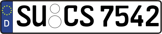 SU-CS7542