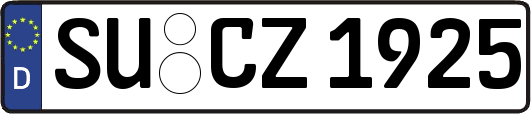 SU-CZ1925