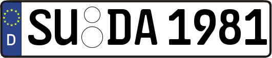 SU-DA1981