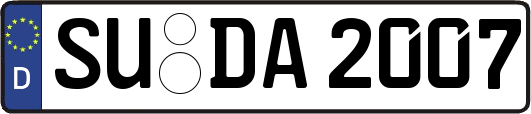 SU-DA2007