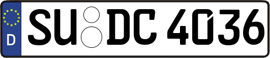 SU-DC4036