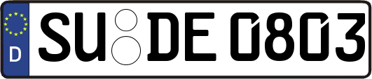SU-DE0803