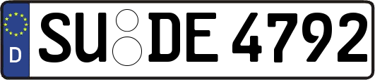 SU-DE4792