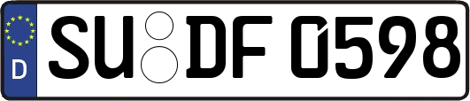 SU-DF0598