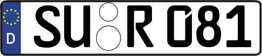 SU-R081